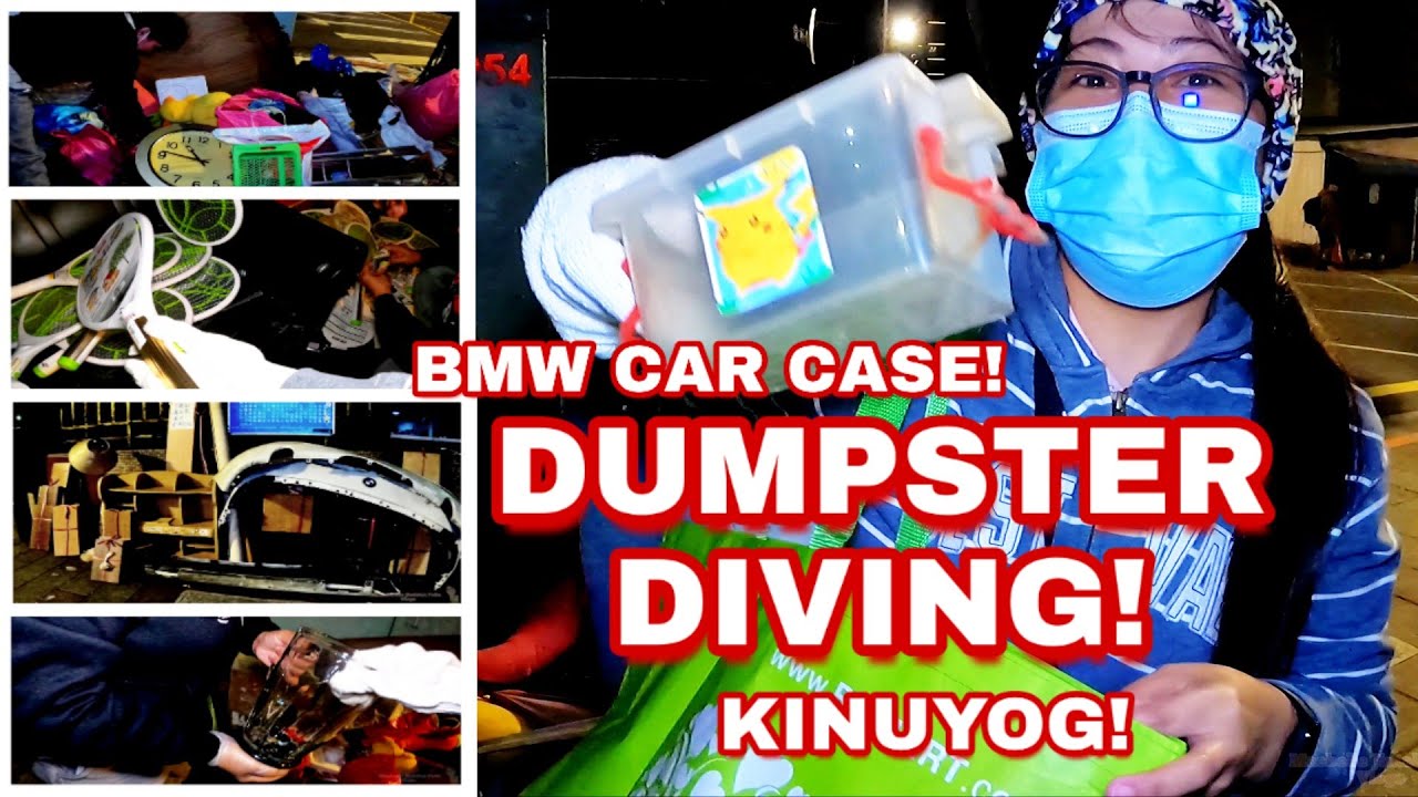 DUMPSTER DIVING! MAY BMW CAR CASE SA BASURAHAN! | Buhay kalakal | OFW in Taiwan