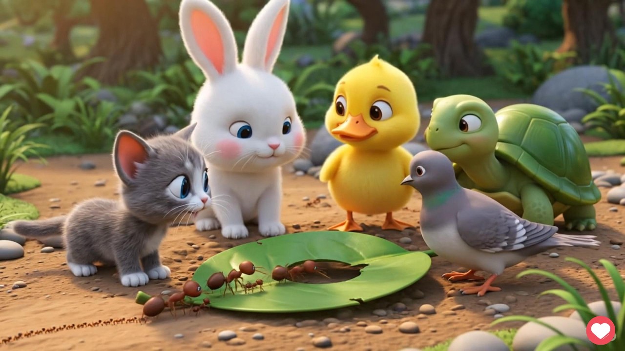 🐰🐤 Roro, Dodo, and Kiki: Exploring the World of Tiny Ants 🐜 & Creating Magical Water Lenses!