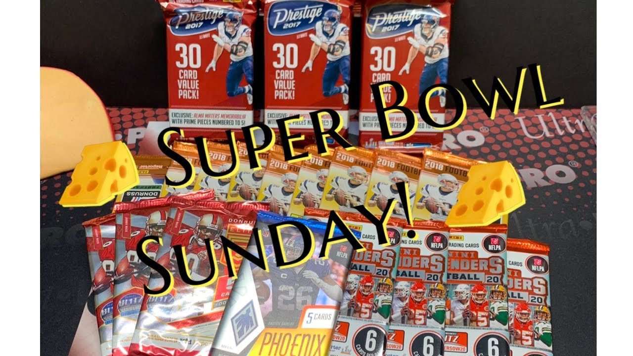 Super Bowl Sunday Random Pack Opening!