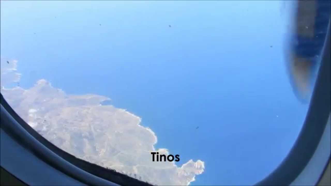 Olympic Air Bombardier Dash 8 Flight - Ikaria to Athens International Airport