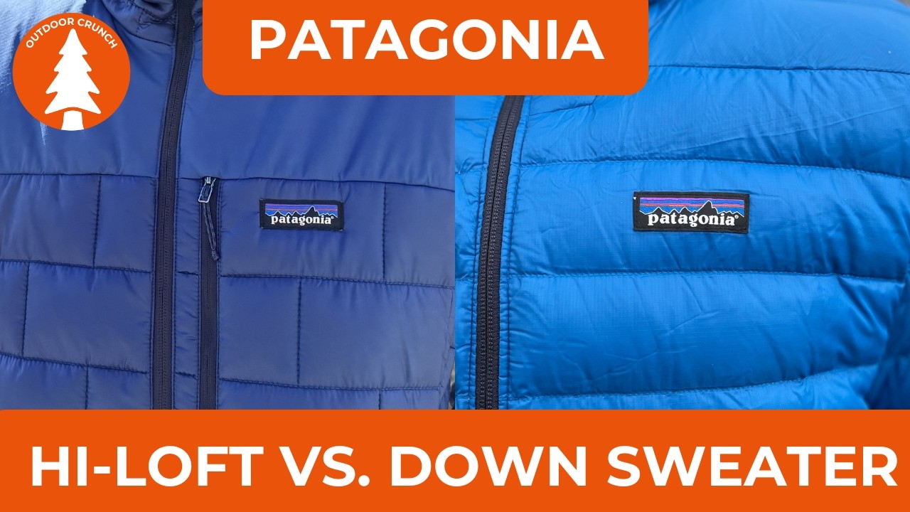 Новая толстовка Patagonia Hi-Loft Nano Puff и пуховый свитер