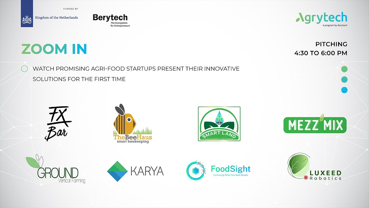 STARTUPS Demo 2020 Agrytech Batch III