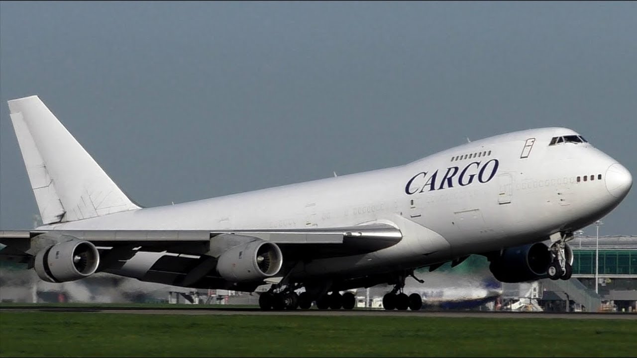 The Cargo Airlines BOEING 747-200F 4L-GEO at Stansted Airport