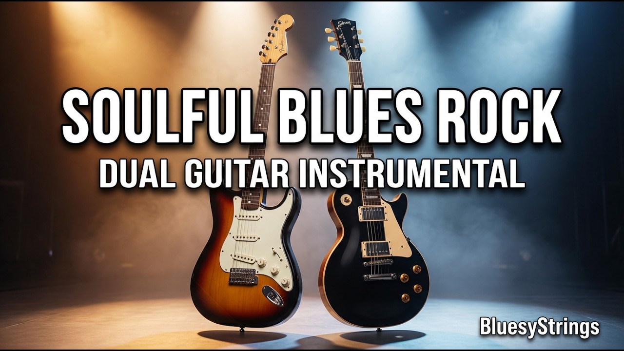 Soulful Blues Rock Instrumental | Groove-Driven Dual Guitar Experience