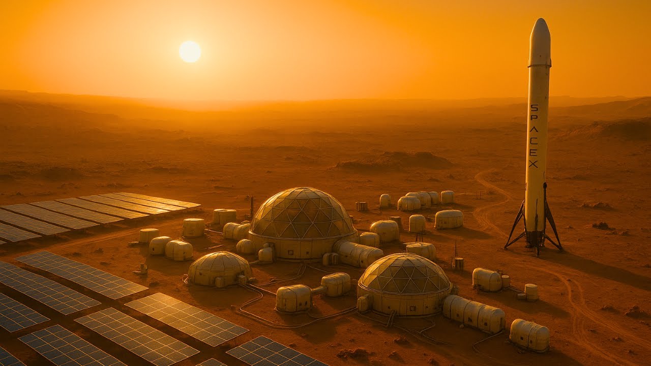 PROJETO MARTE: Como Vamos Construir a Primeira Cidade HUMANA Fora da Terra!