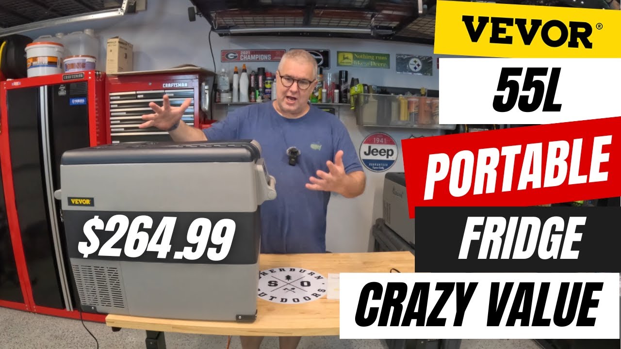 Стоит ли покупать холодильник Vevor 55L?