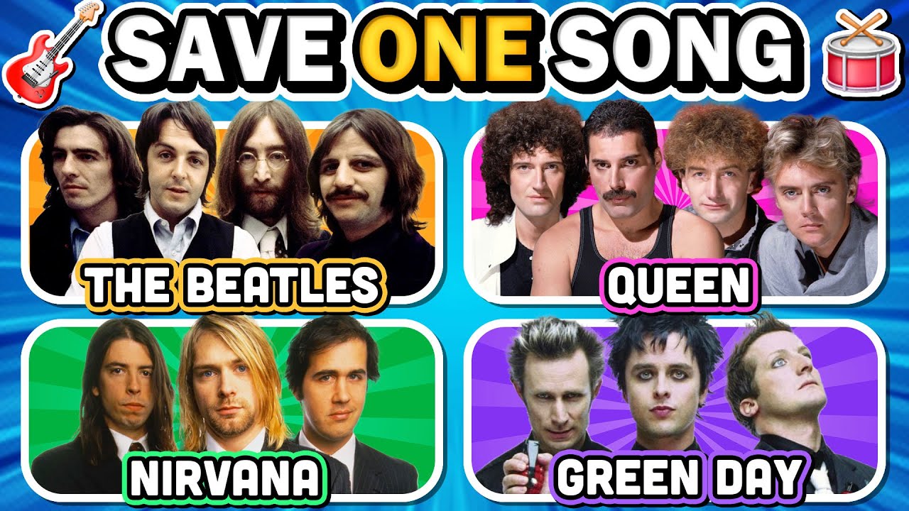 Save One Song per Rock🔥🎸 Most Iconic Rock Songs | Music Quiz 2026