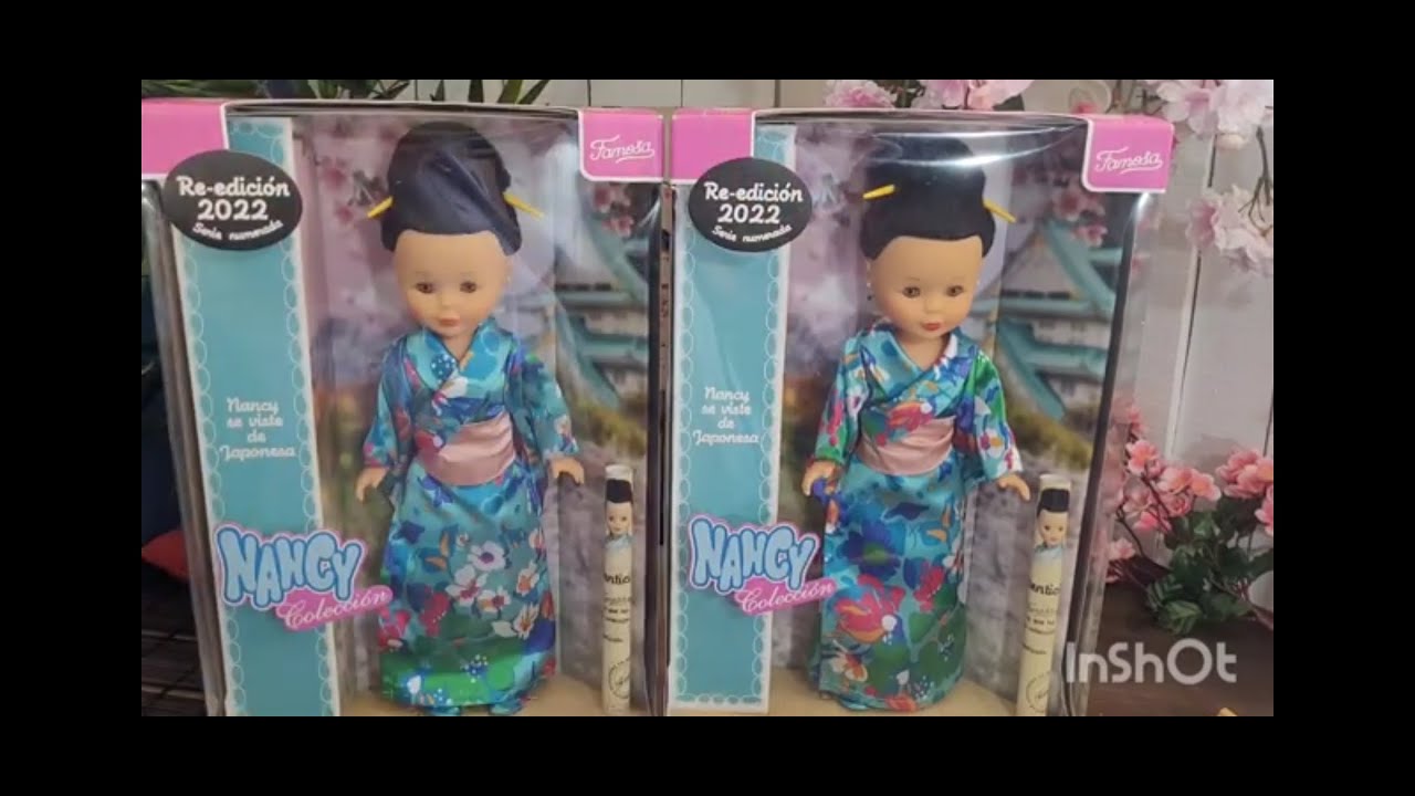 Nancy Japonesa 2022 CON EL PELO SUELTO. Comparativa japonesa rendición.