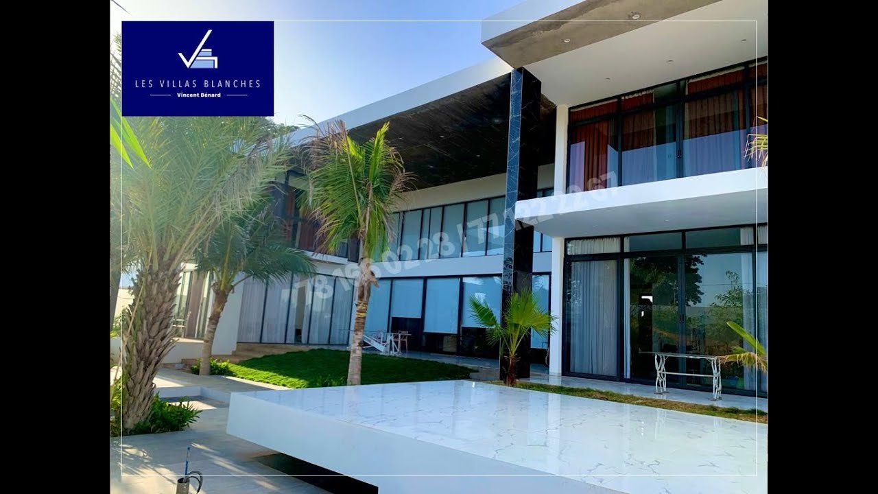 LES VILLAS BLANCHES - VILLA D'EXCEPTION DE 600 M² A NGUERING - SALY - SENEGAL- CONSTRUCTION SENEGAL