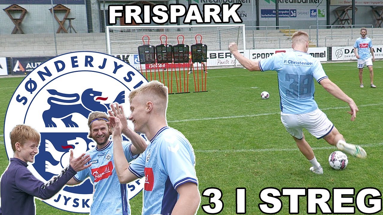SCORER 3 FRISPARKSM&Aring;L I STREG P&Aring; S&Oslash;NDERJYSKES STADION! 🤩