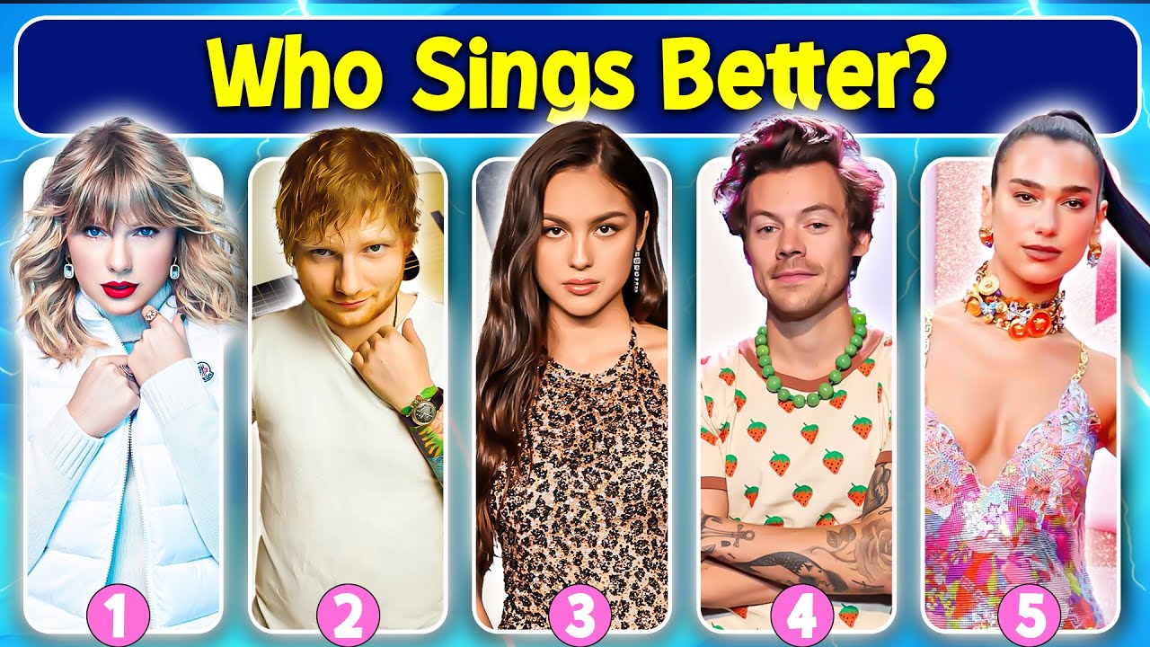 Who Sings Better..? | 40 Challenges with Finish the Lyrics & Save One Song