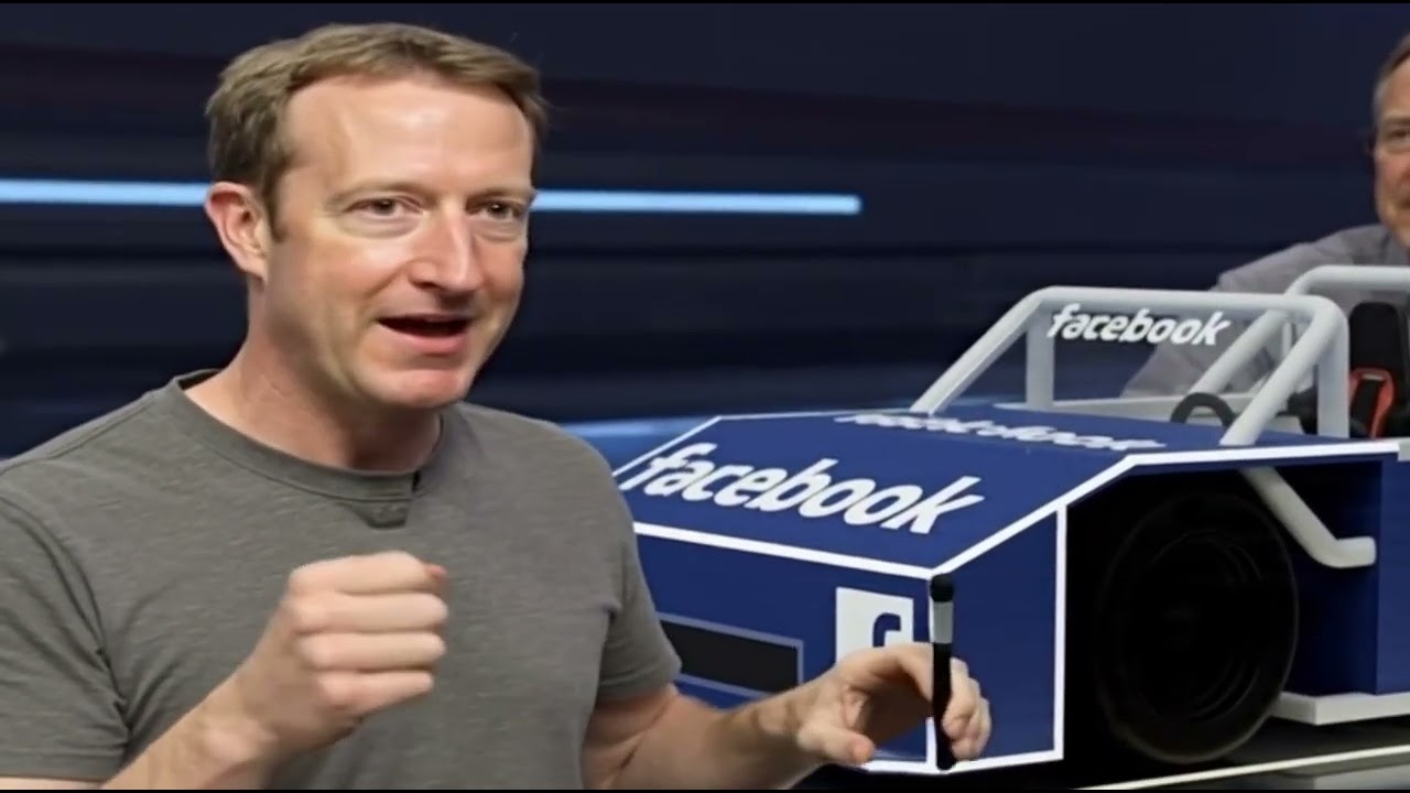 Show car Facebook et Mark Zuckerberg