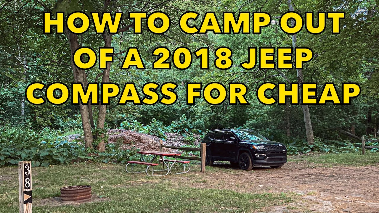 How to camp out of a 2018 Jeep Compass for cheap! Plus coast to coast adventure!