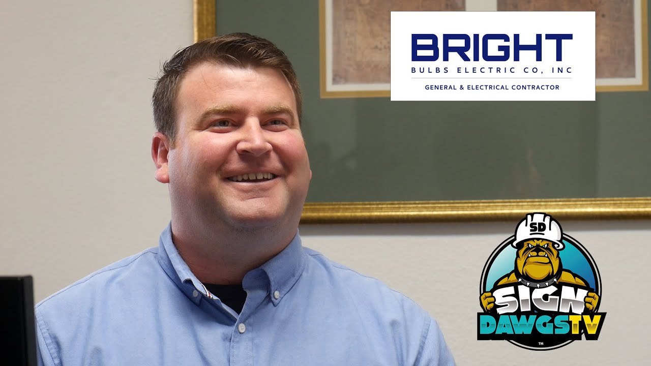 The Sign Dawgs electrifies Bright Bulbs Electric Co with 2 new signs.