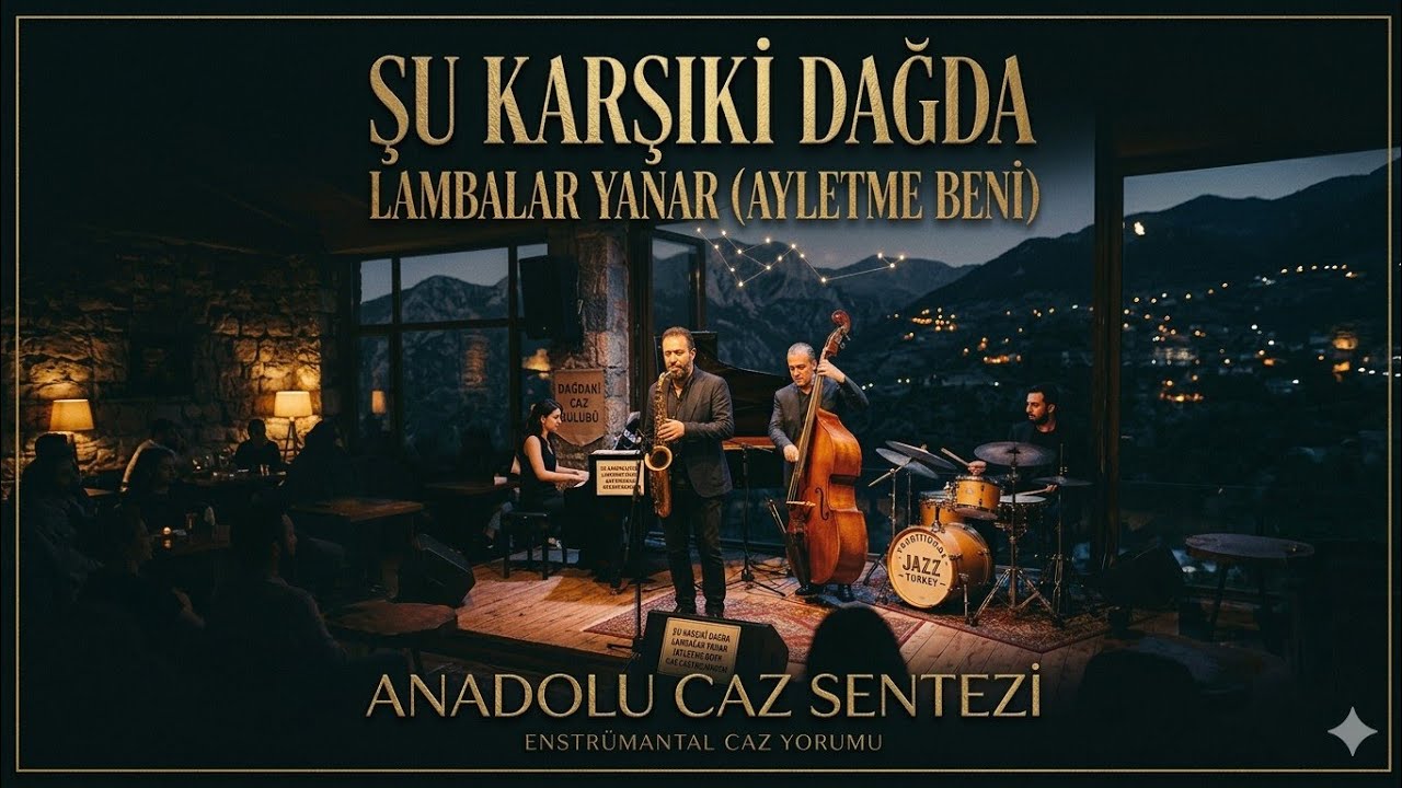 Şu Karşıki Dağda Lambalar Yanar (Ayletme Beni) | Smooth Jazz Version | Dinlendirici Akşam Müziği 