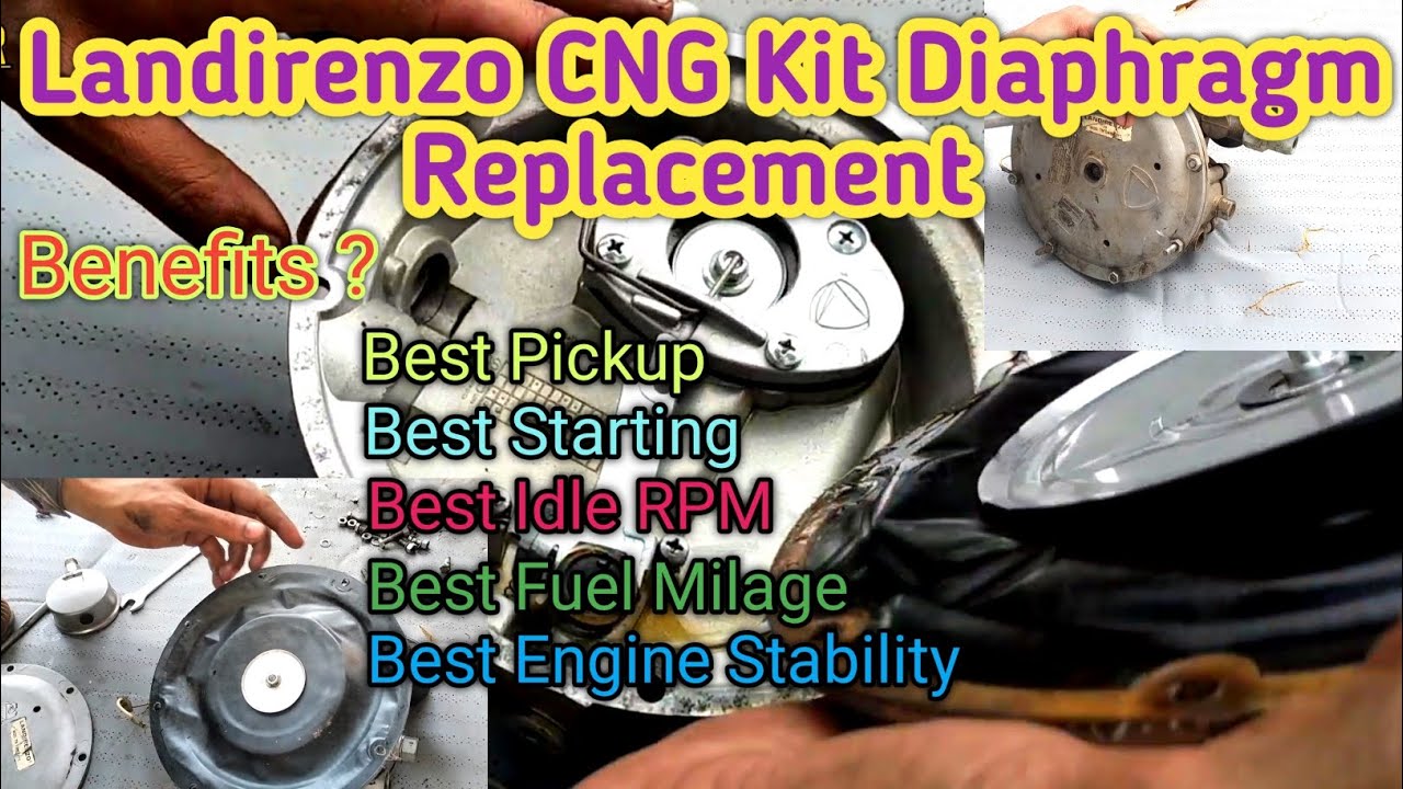Landirenzo CNG Kit Diaphragm Replacement - Complete Guide to Repair & Maintenance