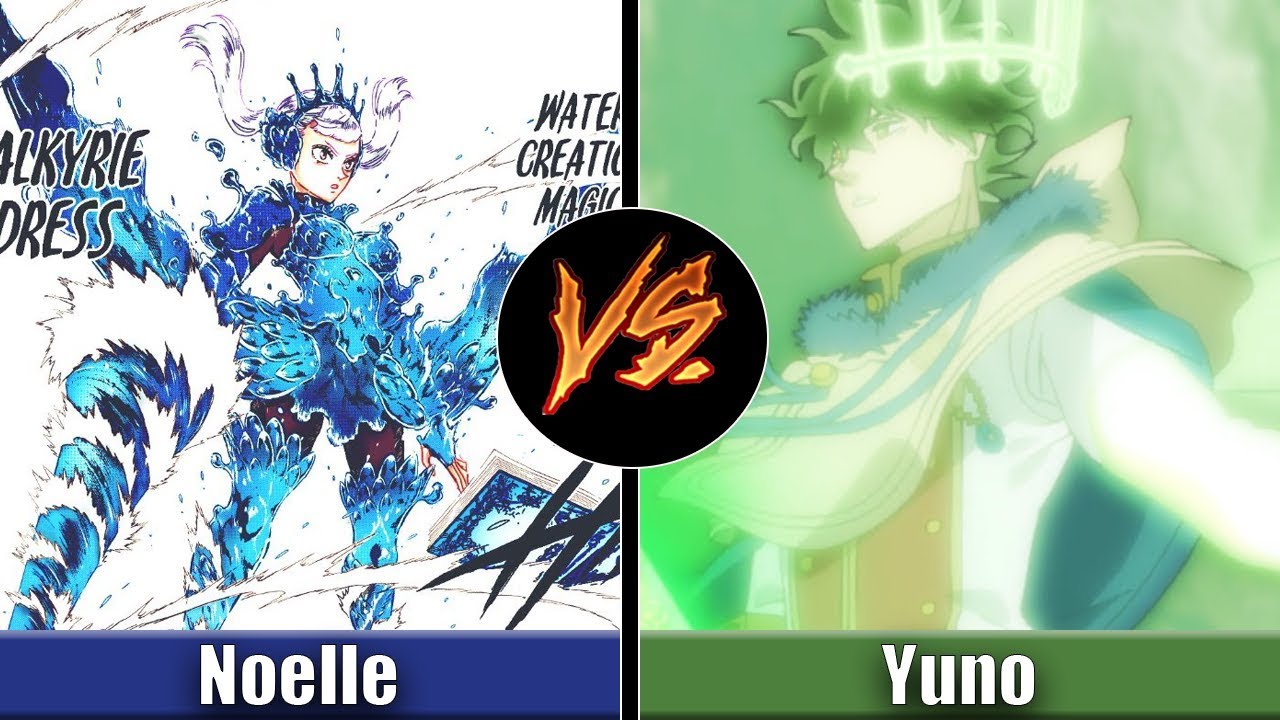 Noelle vs Yuno! (Black Clover Vs Battle)