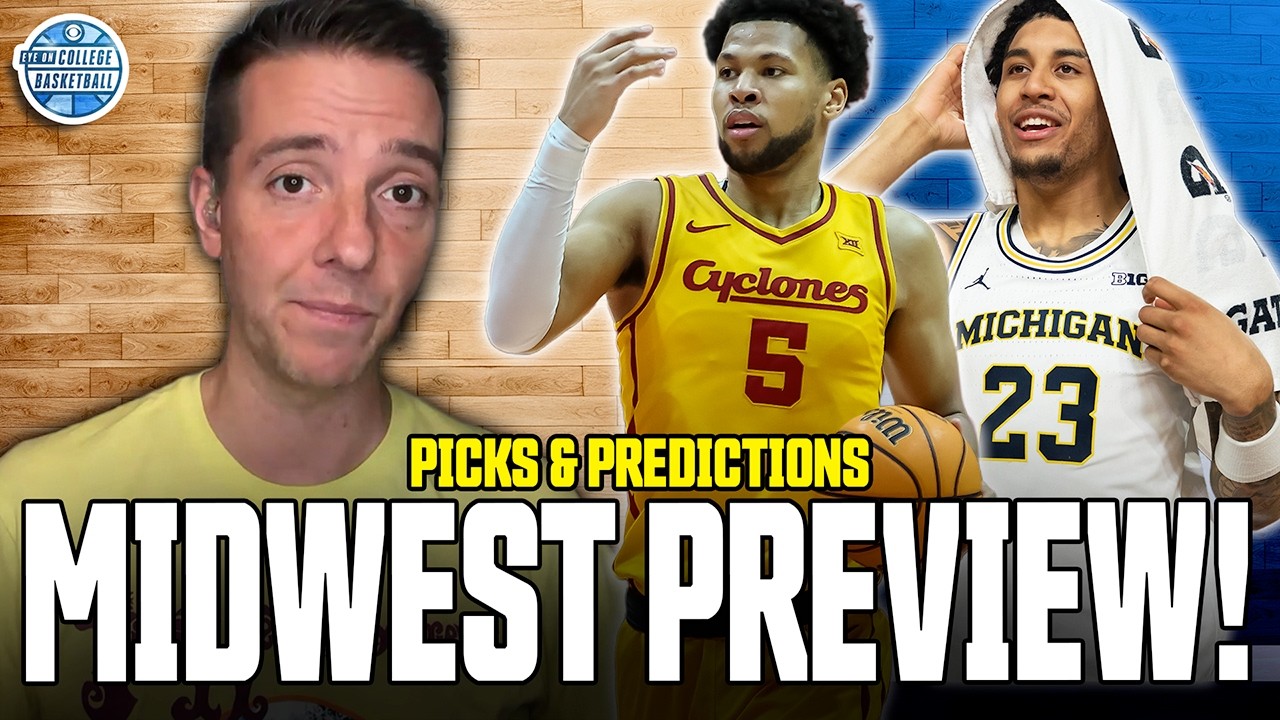 March Madness Midwest Region Bracket Preview & Picks: Michigan, Kentucky | 2026 NCAA Tournament
