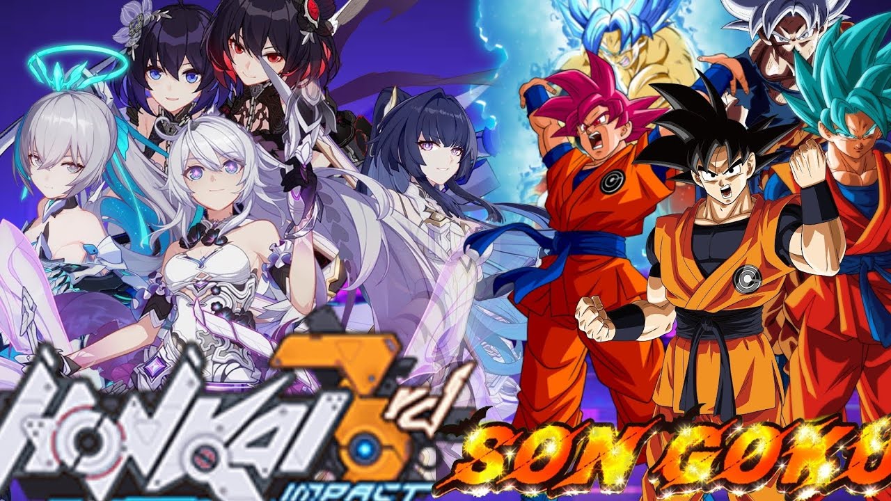 Honkai Impact Reacciona a Son Goku+Video extra//Gacha Club 😎👏