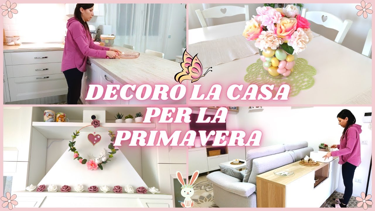 DECORO LA CASA PER LA PRIMAVERA E LA PASQUA | CROSTATA DI MELE E CANNELA | IKEA | TEDI | CASA SHOPS