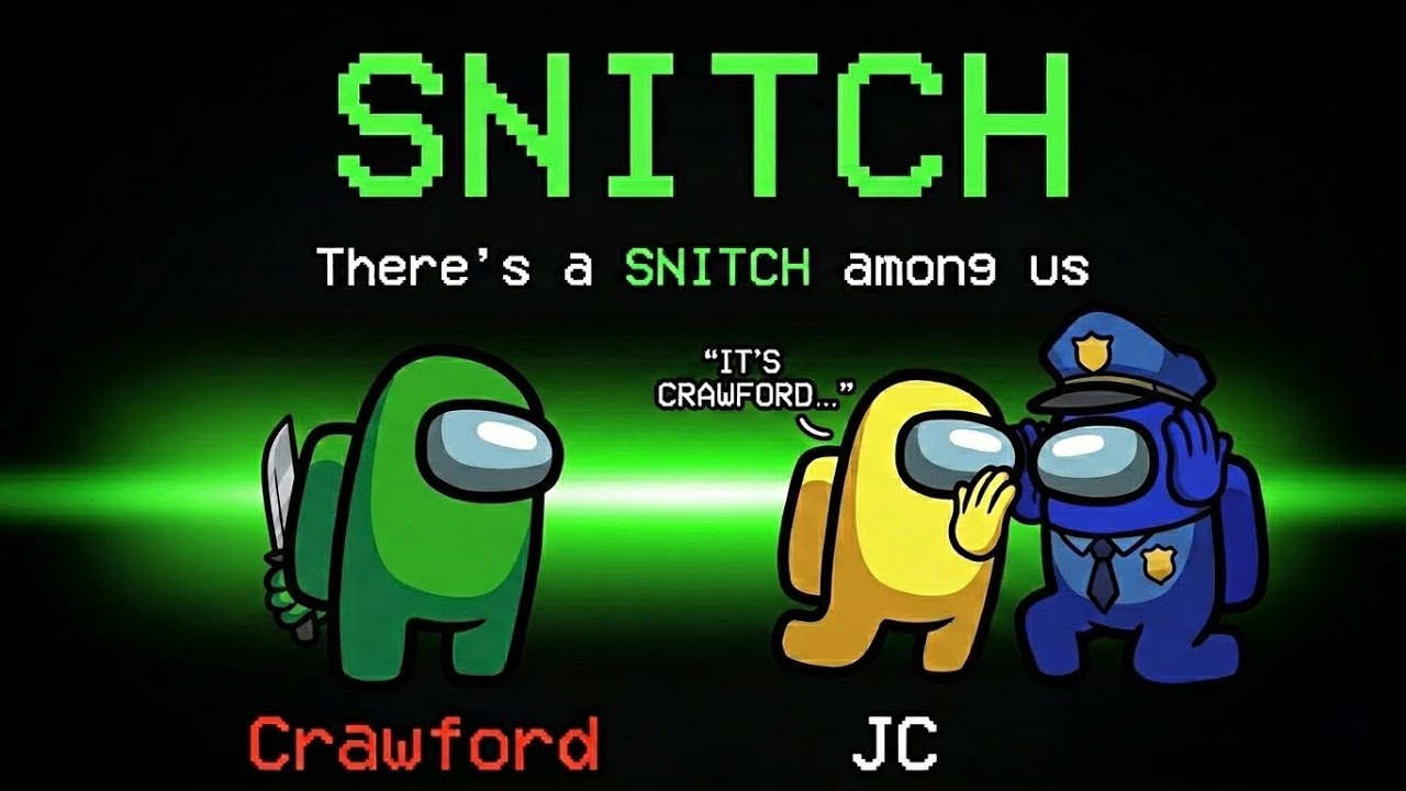 AMONG US WITH NEW SNITCH ROLE!