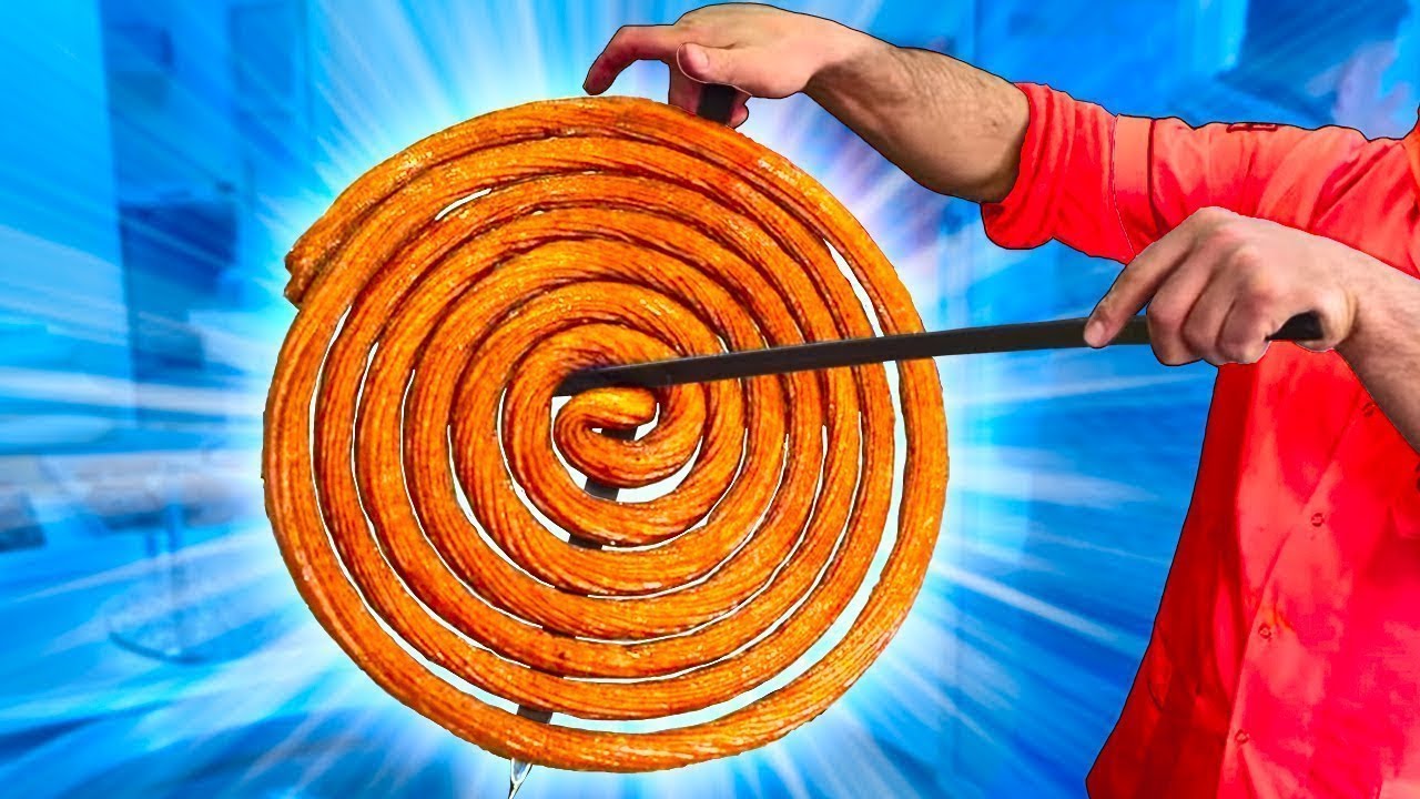 Ripetere incredibile cibo di strada / Spirale di churros / Zuppa vietnamita di Pho Bo VANZAI