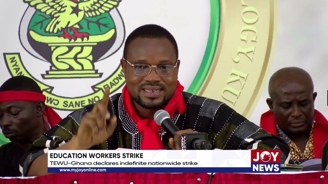 Education workers strike: TEWU-Ghana declares indefinite nationwide strike