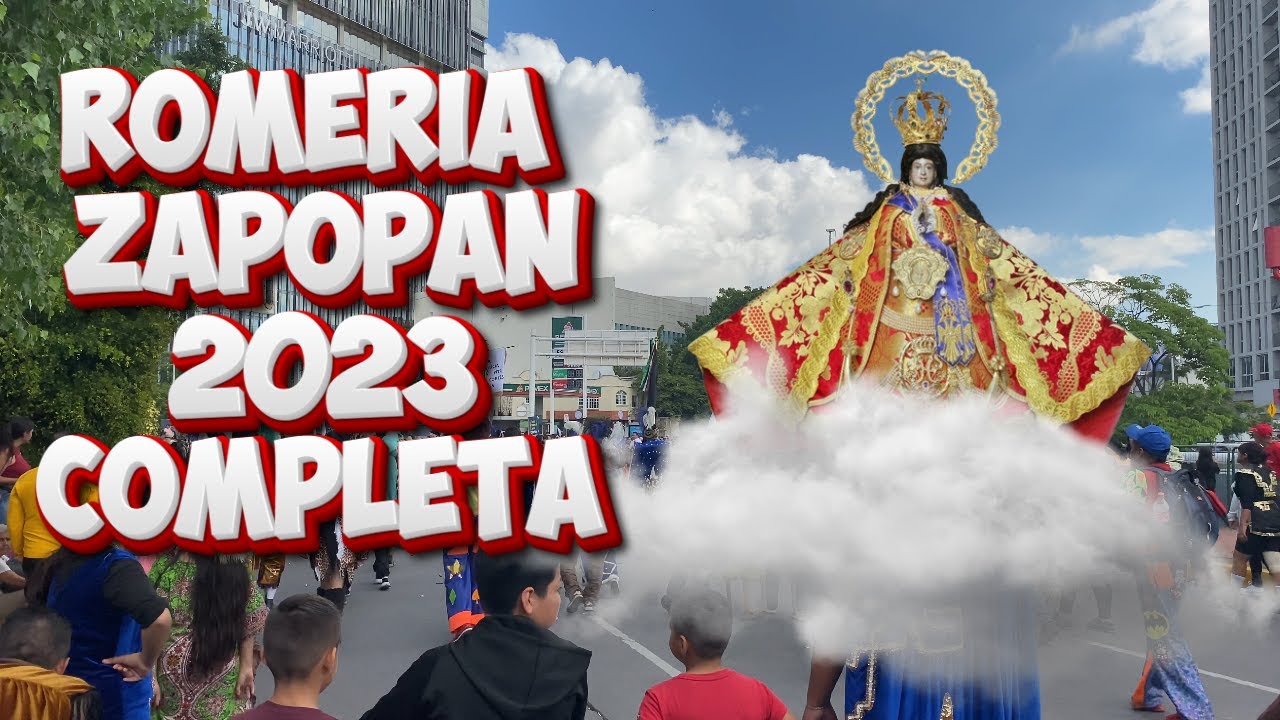 ROMERIA VIRGEN DE ZAPOPAN 2023.