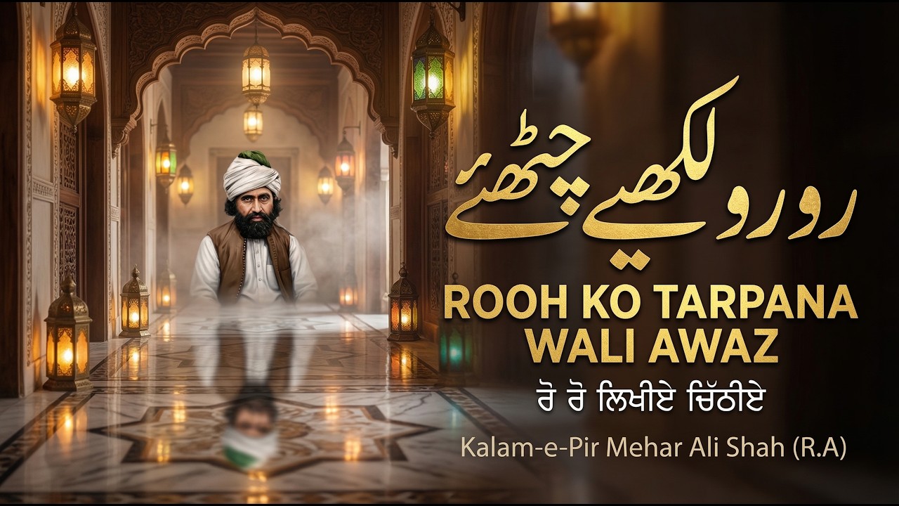 Ro Ro Likhiye Chitthe | Punjabi Sufi Song | Bulleh Shah | Mystic Dhol & Harmonium | Spiritual Music