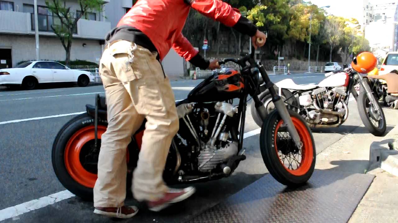Kick start of knuckle head 1946FL(HD)