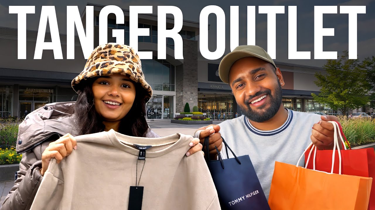 Shopping Branded Clothes for CHEAP in Canada 🇨🇦 | Tanger Outlets | Kanata | Vlog 03