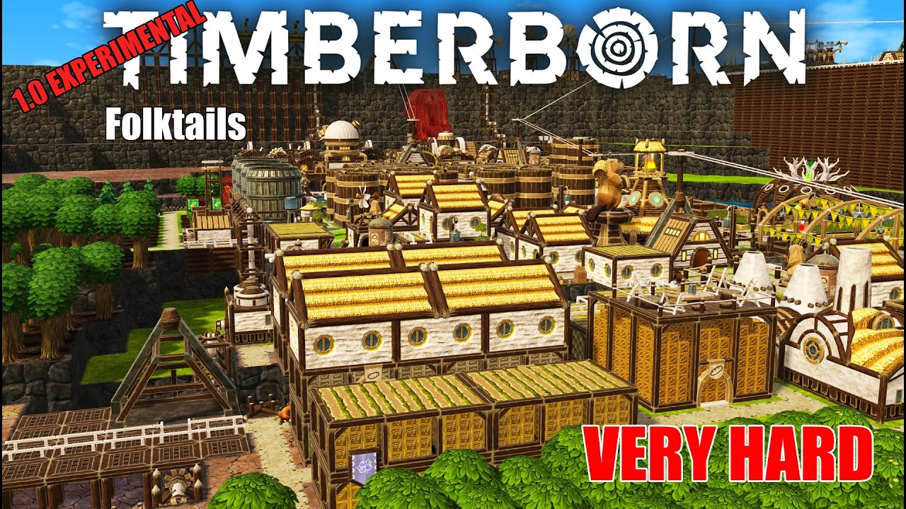Timberborn 1.0 Experimental — Примите хаос и быстро расширяйтесь | EP11