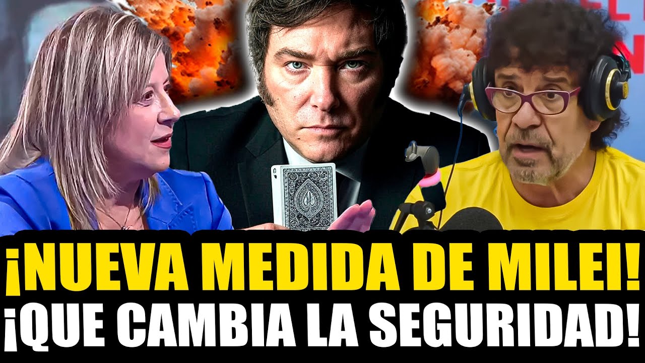 ¡MONTEOLIVA MINISTRA DE MILEI FILTRÓ LA NUEVA MEDIDA QUE CAMBIA LA SEGURIDAD!