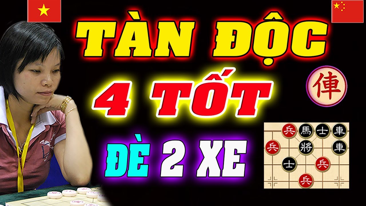 Chấn Động Toàn Cầu, Ngô Lan Hương Bỏ Xe QUÁI ÁC chỉ đi 3 Tốt 2 Xe xin thua | Cờ tướng Việt