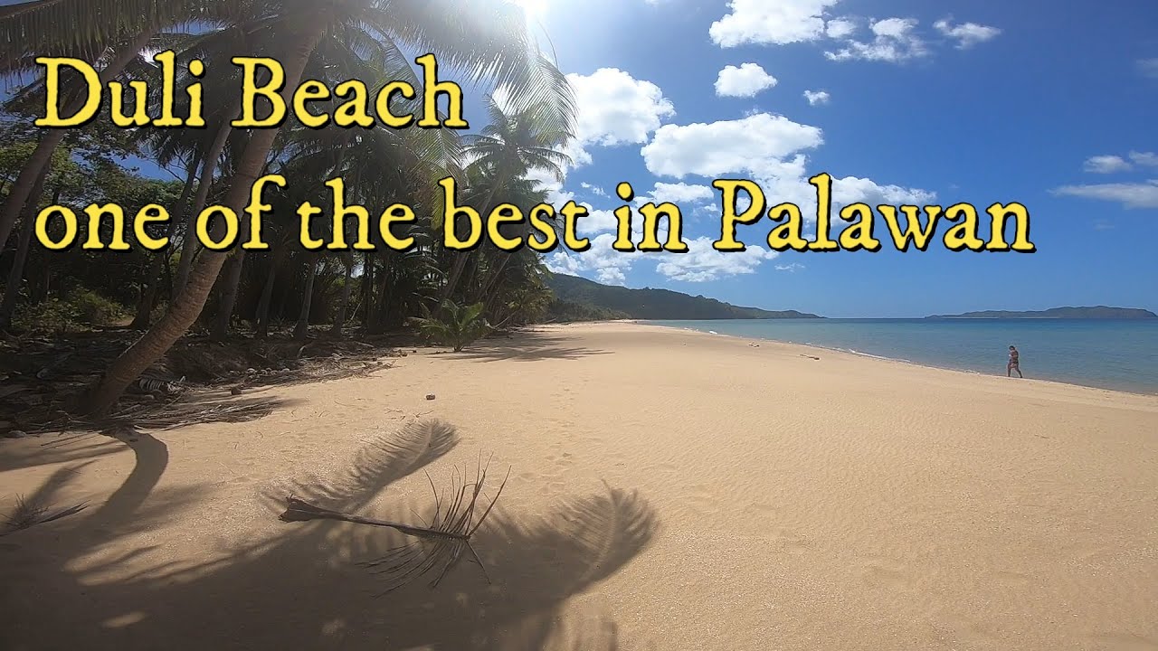 Duli Beach in El Nido Palawan