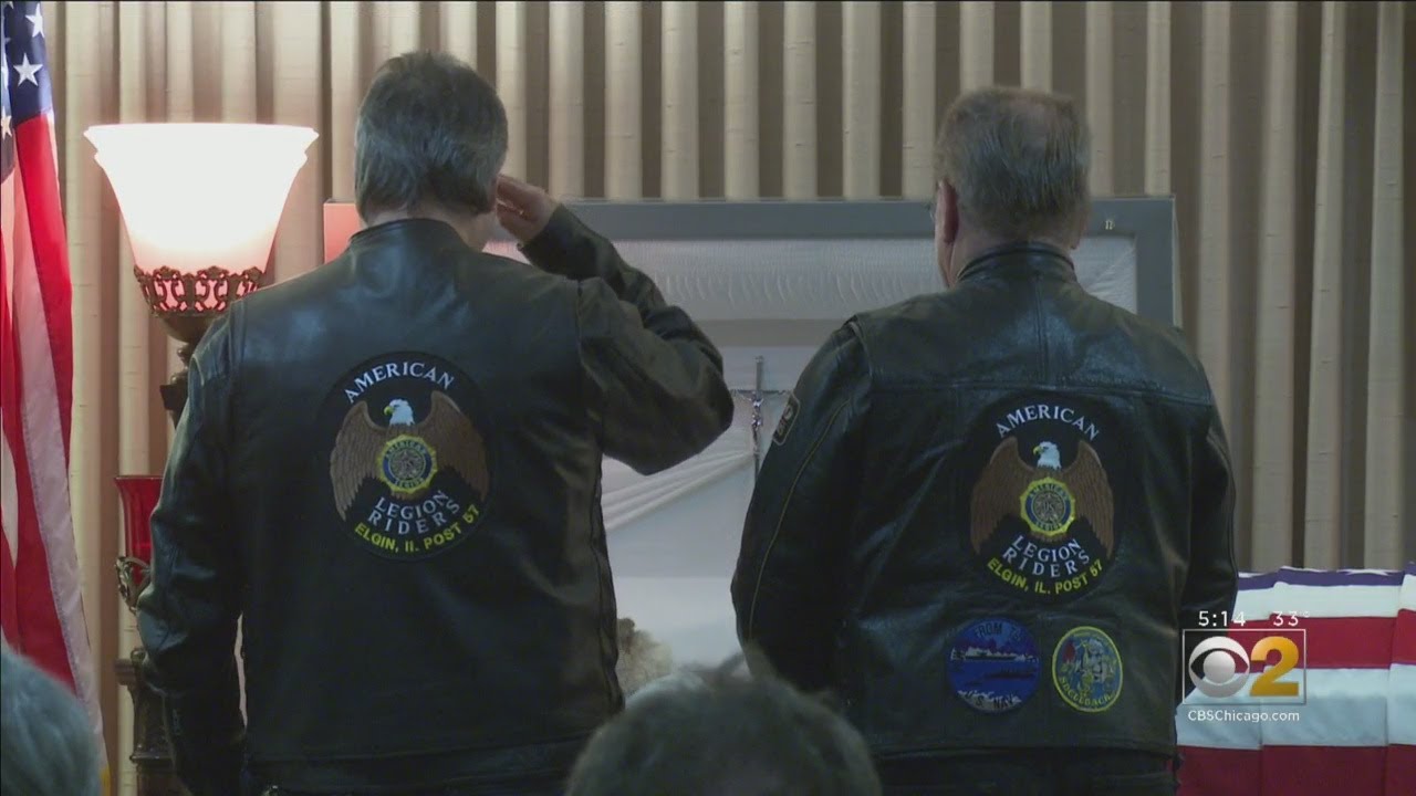 Hundreds Honor Elgin Veteran Who Died Alone