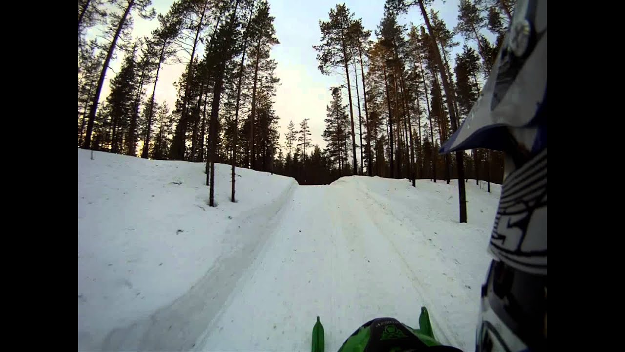 Fast trail sledding