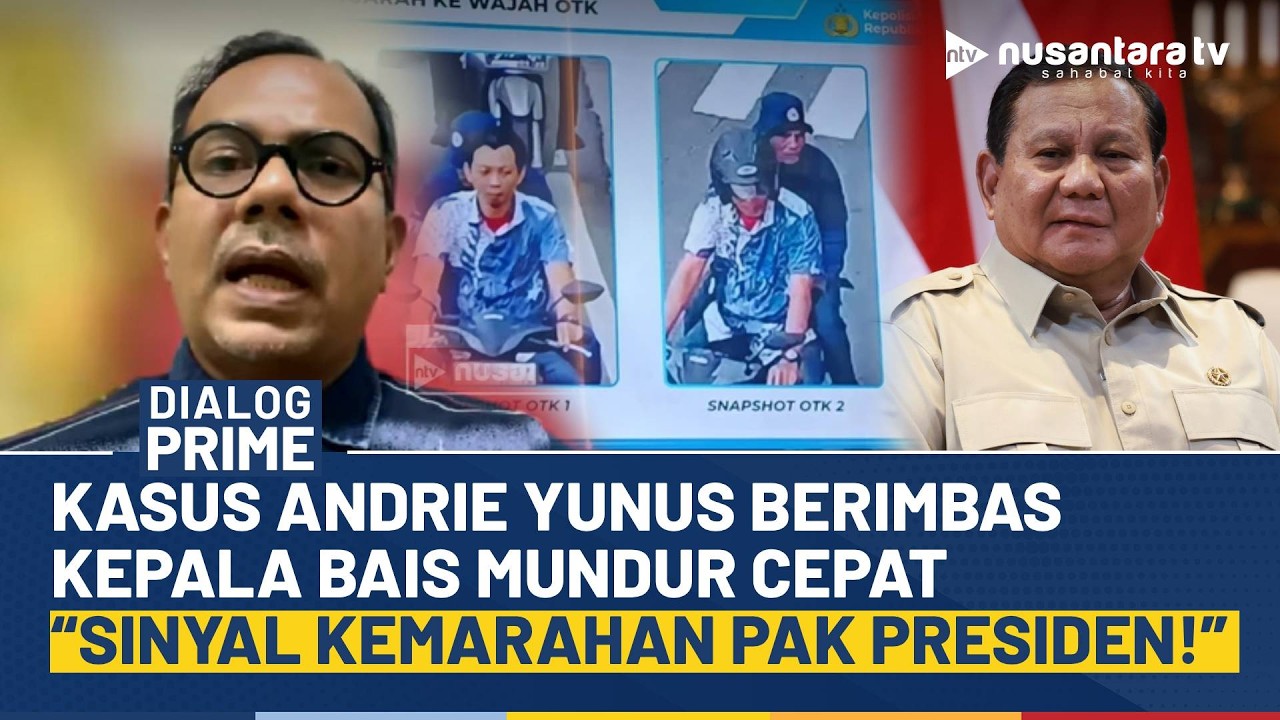 Di Balik Kepala BAIS Mundur Mendadak! Haris Azhar: Sinyal Istana Sedang Marah | DIALOG PRIME
