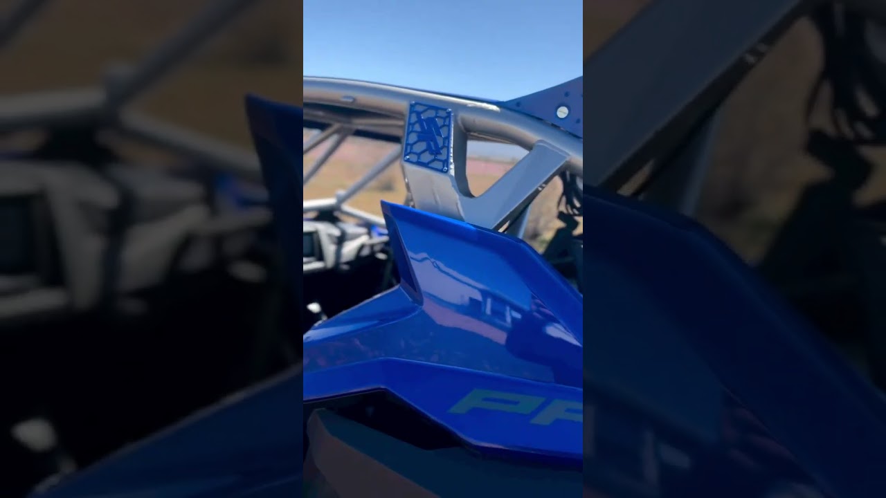 @sfraceworks production @polarisrzr pro R cage with all of our production add ons