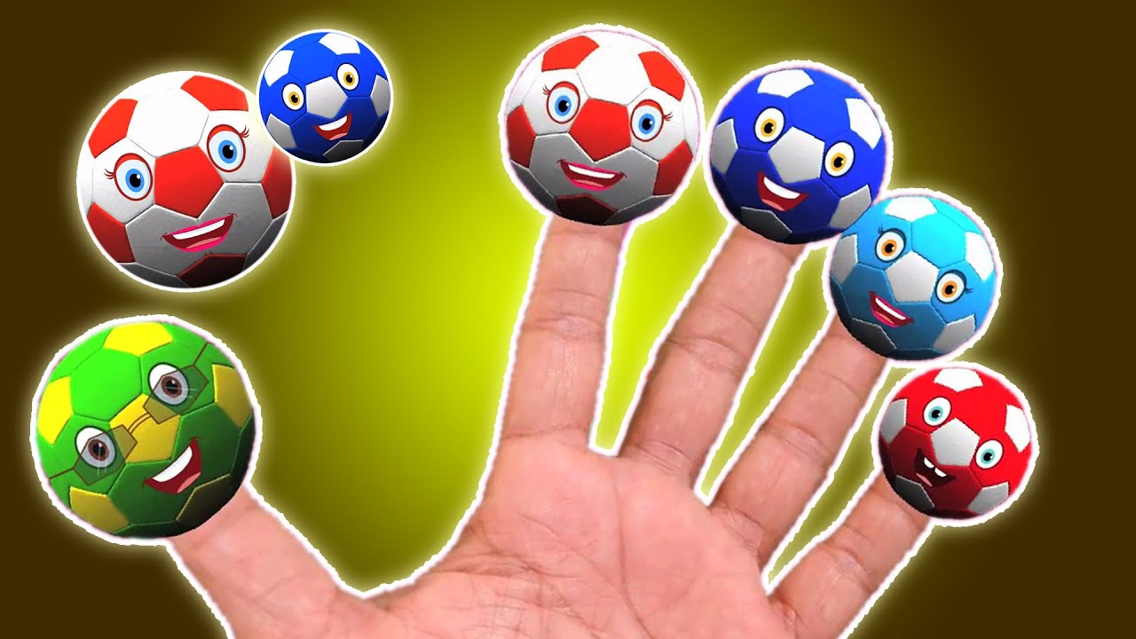 Football Doigt Famille | Cartoon for enfants | Vidéo éducative | Popular Comptine | Finger Family