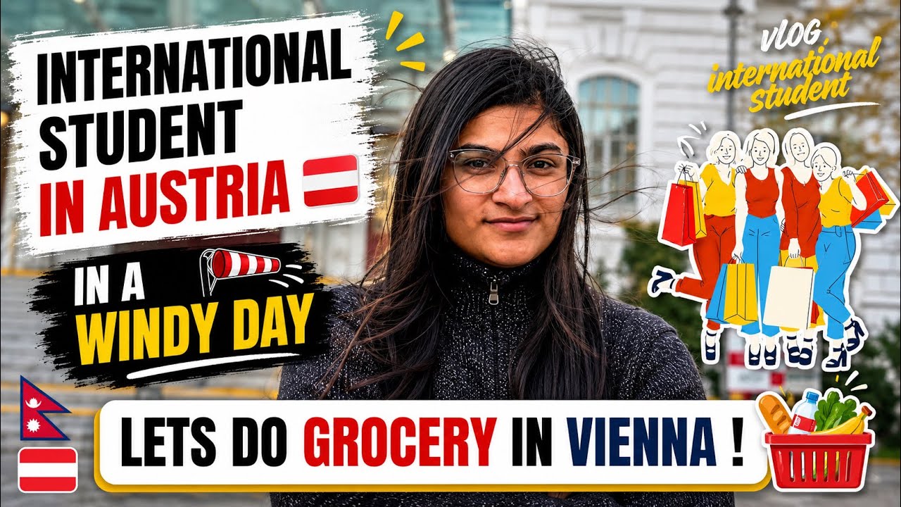 👉 A Day in My Life as an International Student in Austria 🇦🇹 | Nepal to Vienna Vlog