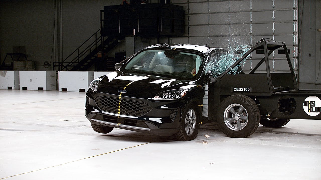 2021 Ford Escape updated side IIHS crash test