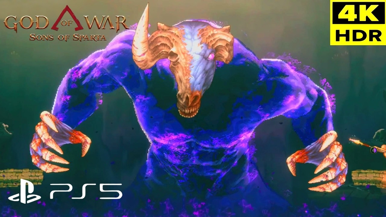 KRATOS VS TODOS OS CHEFES! 4K DUBLADO - GOD OF WAR SONS OF SPARTA