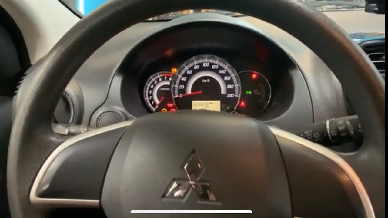 Mitsubishi Space Star 2014 - 2016 Сброс сервисного обслуживания