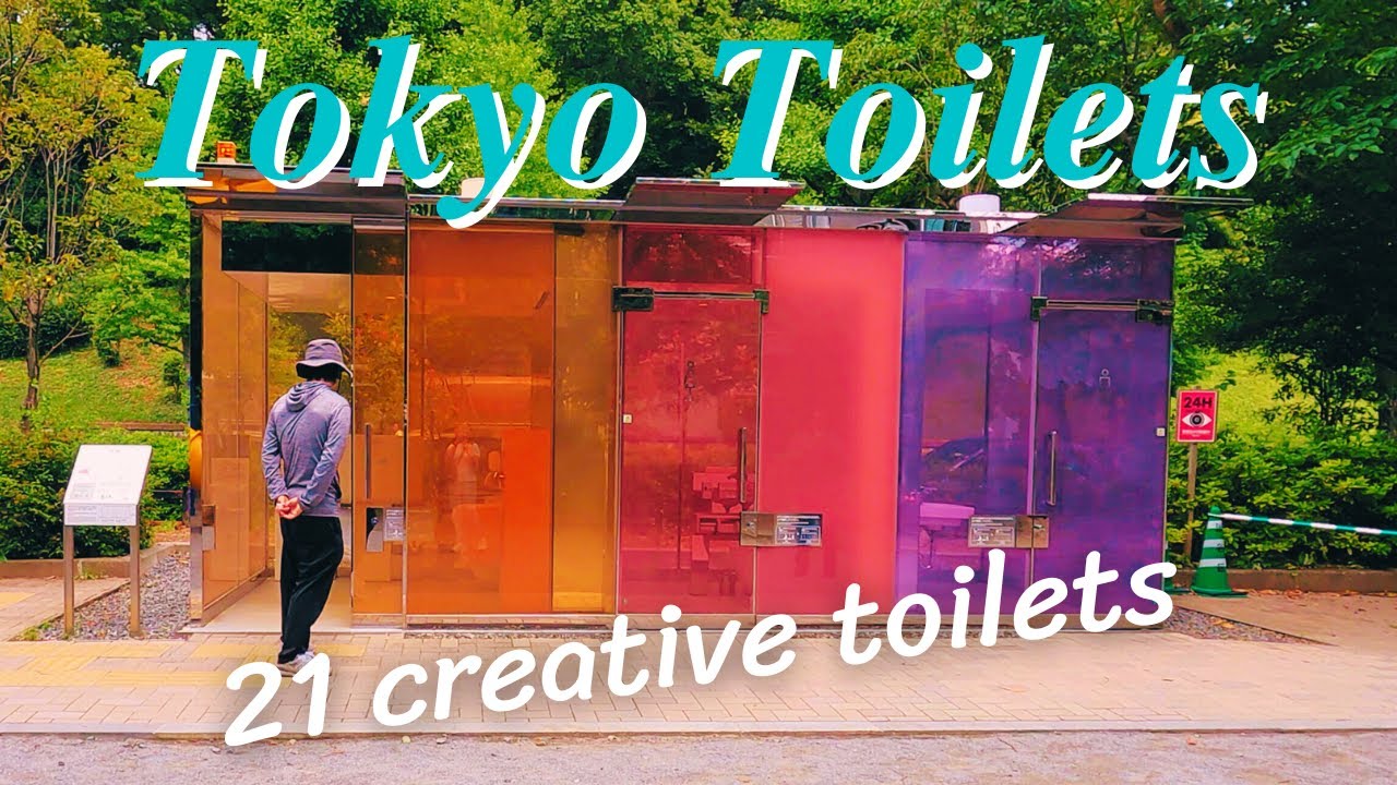 TOKYO's ARTISTIC TOILETS / 21 toilets = 17 Shibuya Toilet project 