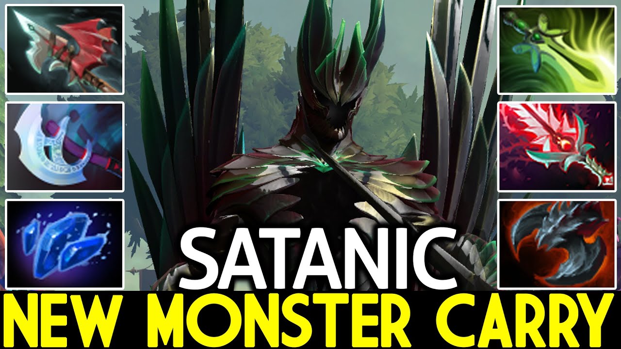 SATANIC [Terrorblade] Monster Carry Has Too Much Power Demon Zeal Dota 2