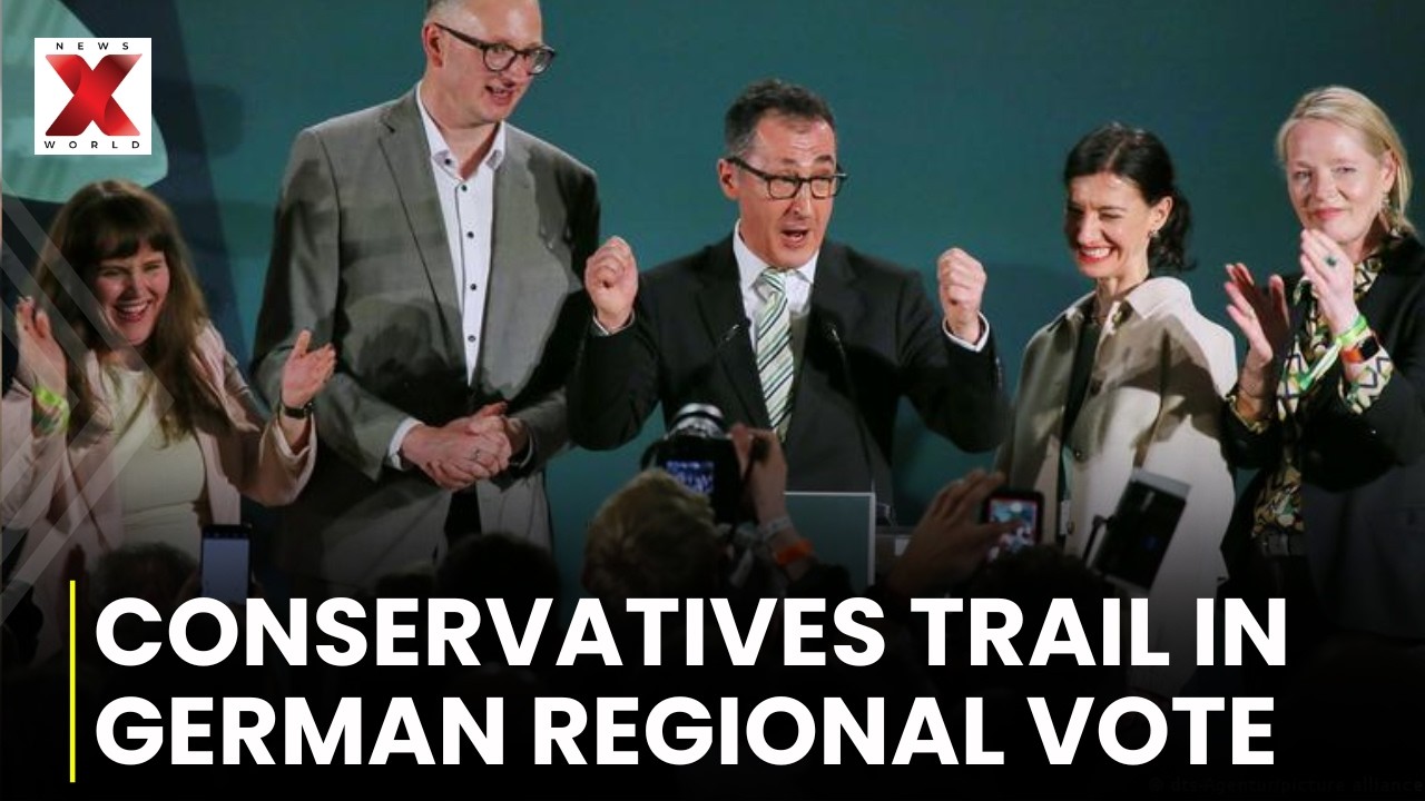 Germany’s Greens Edge Ahead Of Conservatives In Key State Vote | NewsX World