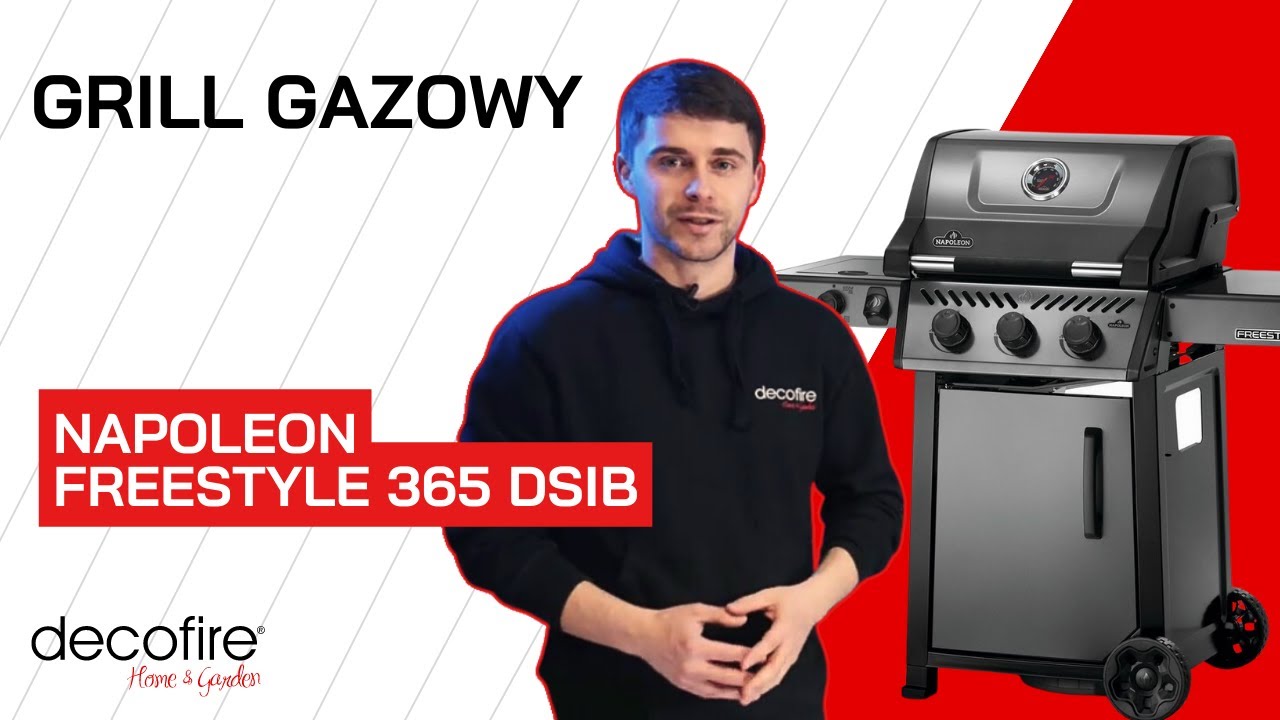 🔥 Grill gazowy Napoleon Freestyle 365 DSIB | DECOFIRE
