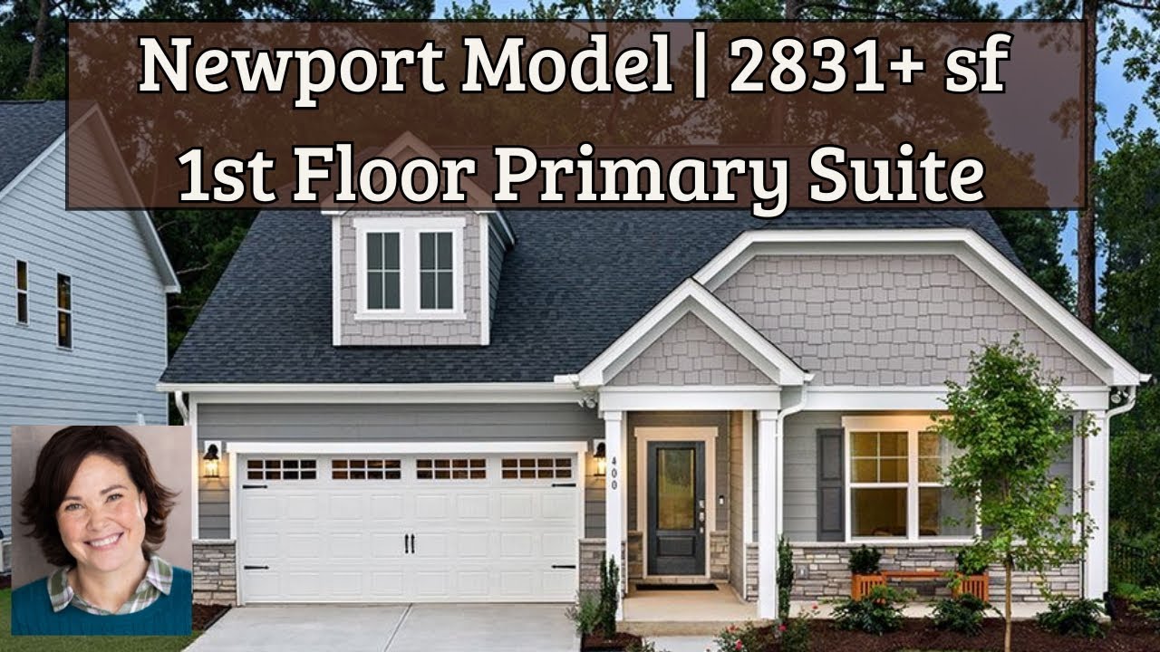 CARY NC | Young Farm Community Tour | NEW CONSTRUCTION | Newport Model Walkthrough