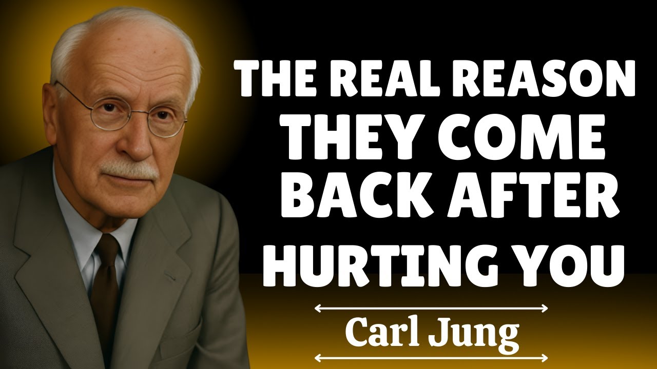 The Real Reason They Come Back After Hurting You  || Carl Jung
